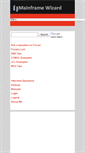 Mobile Screenshot of mainframewizard.com